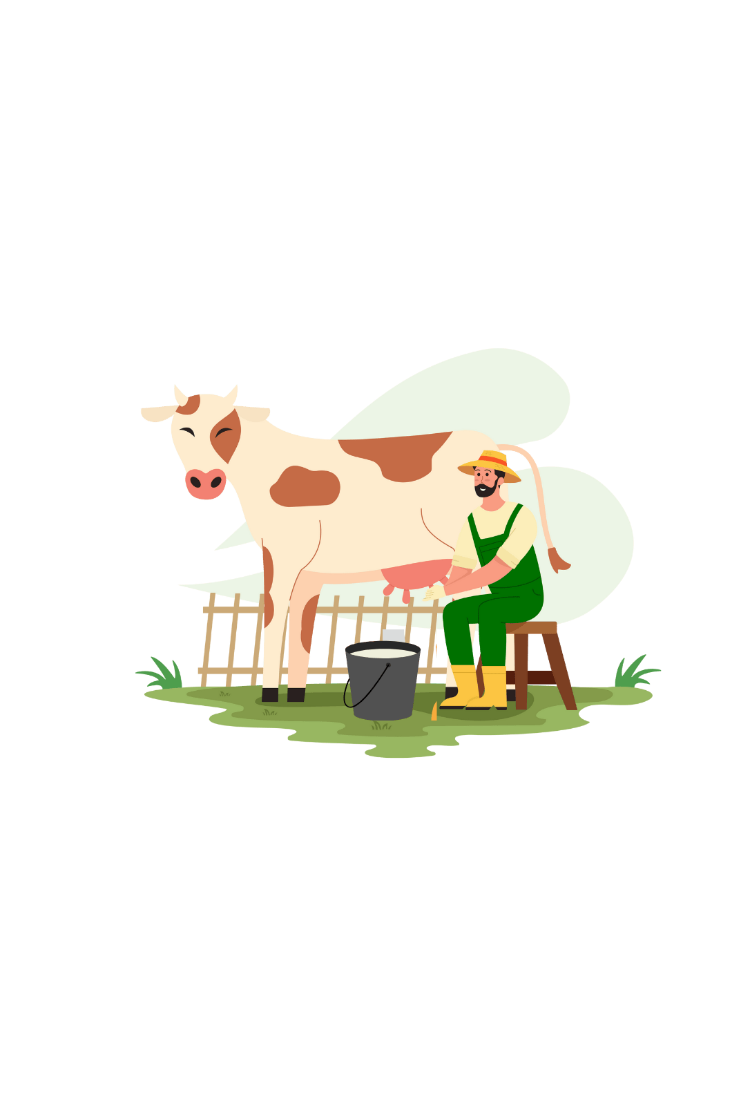 Farmer with cattle - Jai Jagdamba Complete Cattle Nutrition